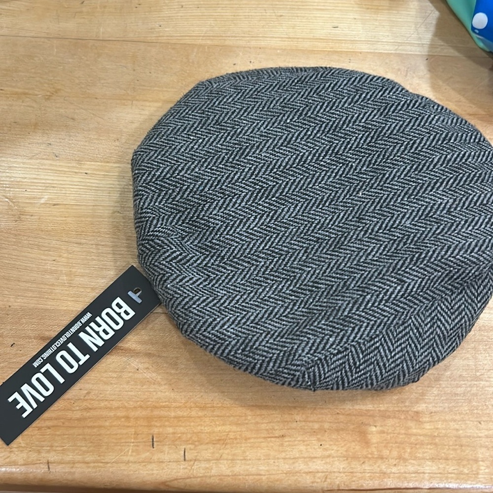 Born to love, baby boy hat